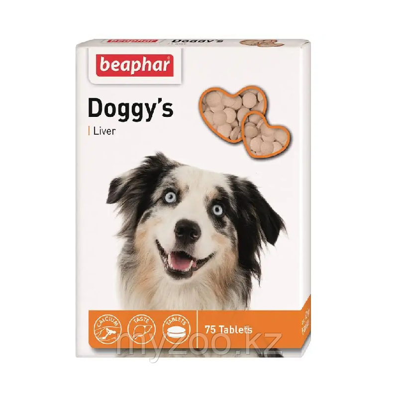 Doggy s Liver 75т – Витаминное лакомство для собак