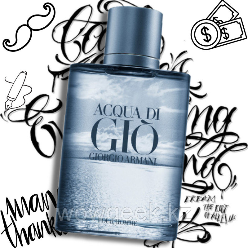 Мужской одеколон Giorgio Armani Acqua di Gio Blue Edition Pour Homme - фото 1 - id-p73270405