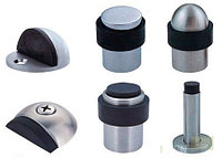 Стопор для дверей (ограничитель), хром