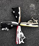 Крос Nike Jordan Flight 4 бел сер чер зим 068-10, фото 6