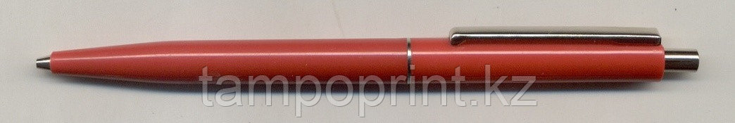 Ручка 07496 Solid RED + Metal clip