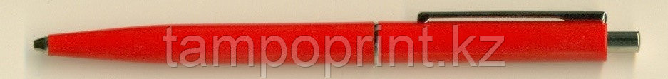 Ручка 07496 Solid RED (P485C) + Metal clip
