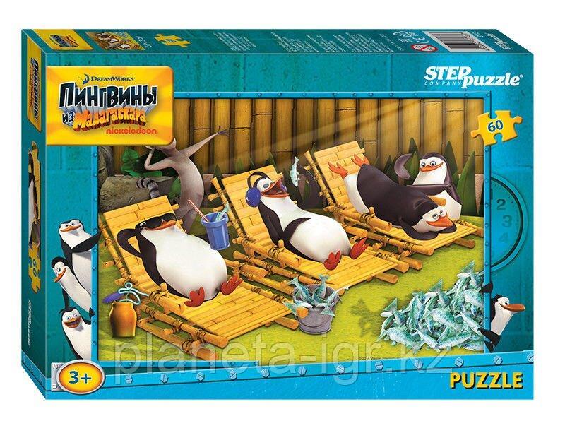 Пазл: Пингвины из Мадагаскара (60 эл.) | StepPuzzle