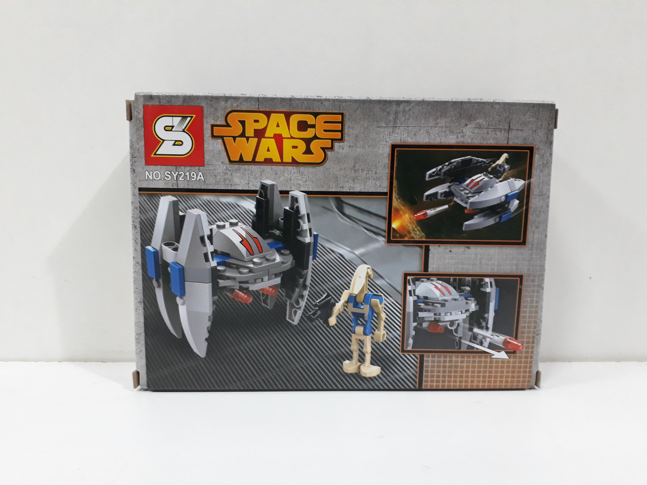 Конструктор "Space Wars" SY219A 79+ pcs. Звездные войны. Battle Droid Pilot. - фото 2 - id-p104535450