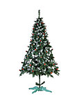 Елка искусственная Рождественская с калиной и шишкой 2.0м, фото 4