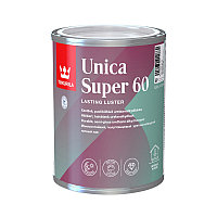 Уника Супер 60 ЕР (UNICA SUPER) алкидоуретановый лак универсальный п/гл. (0,9л) ТИККУРИЛА 2.7