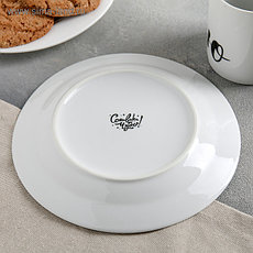 Набор посуды «Люблю», 2 предмета: кружка 300 мл, тарелка, фото 2