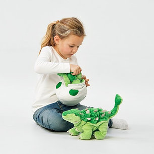 JÄTTELIK ЙЭТТЕЛИК Мягкая игрушка, яйцо/динозавр/Анкилозавр, 37 см, фото 2