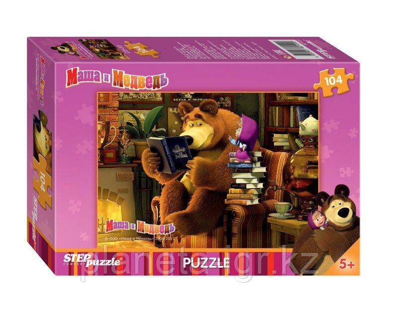 Пазл: Маша и медведь (104 эл.) | StepPuzzle