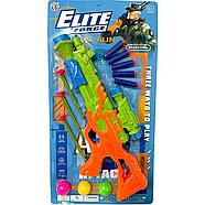 Помятая упаковка!!! PT012 Дробовик с прицелом + 3 шарики и пульки Elite Force, фото 3