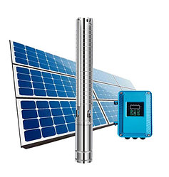 Насос скважинный на солнечной батарее с контроллером 3TPSC4-80-48-600, 80м, 4м3/ч, 48В