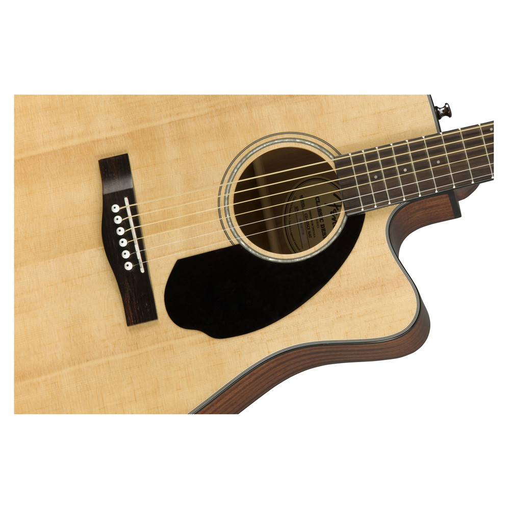 Электро-акустическая гитара Fender CD-60SCE Natural - фото 5 - id-p104045107