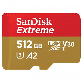 Карта памяти SanDisk MicroSD 512GB 190mb/s