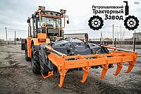 Трактор для работы с мульчером и дорожной фрезой «БАТЫР К-704»