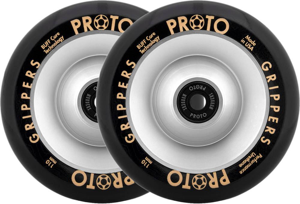 Комплект колёс Proto Gripper Pro Scooter Wheels Black On Raw - фото 1 - id-p104560963