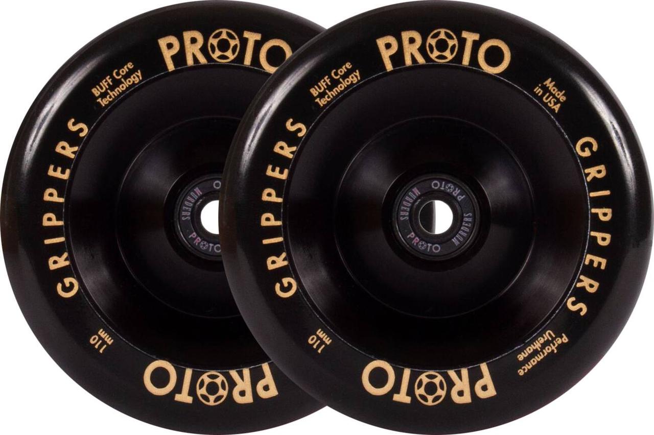 Комплект колёс Proto Gripper Pro Scooter Wheels Black On Raw - фото 2 - id-p104560964