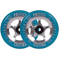 Колеса Proto Slider Starbright Pro Scooter Wheels 2-Pack (Blue On Raw)