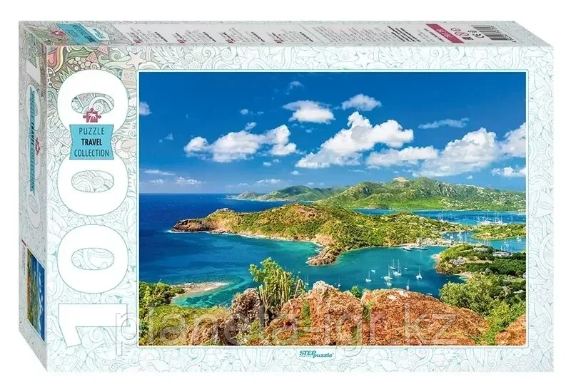 Пазл: Антигуа и Барбуда (1000 эл.) | StepPuzzle