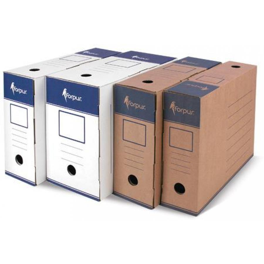 Коробка для документов А4, гофрокартон, 80мм