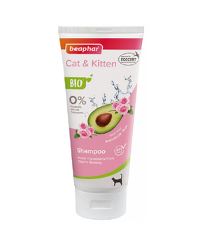 Bio Shampoo Cat 200 мл- Для кошек и котят с розой и авокадо