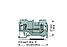2-проводная клеммная колодка 1,5 мм² для DIN-рейки WAGO 279-901, фото 2