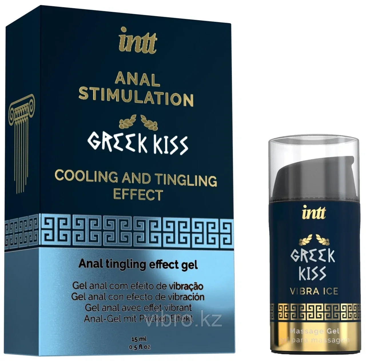 Гель -смазка INTT Greek Kiss для анальной стимуляции 15 мл