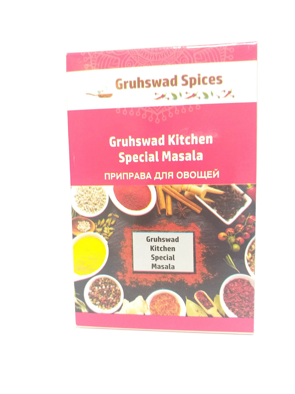 Приправа для овощей, 100 гр, Gruhswad Kitchen Special Masala