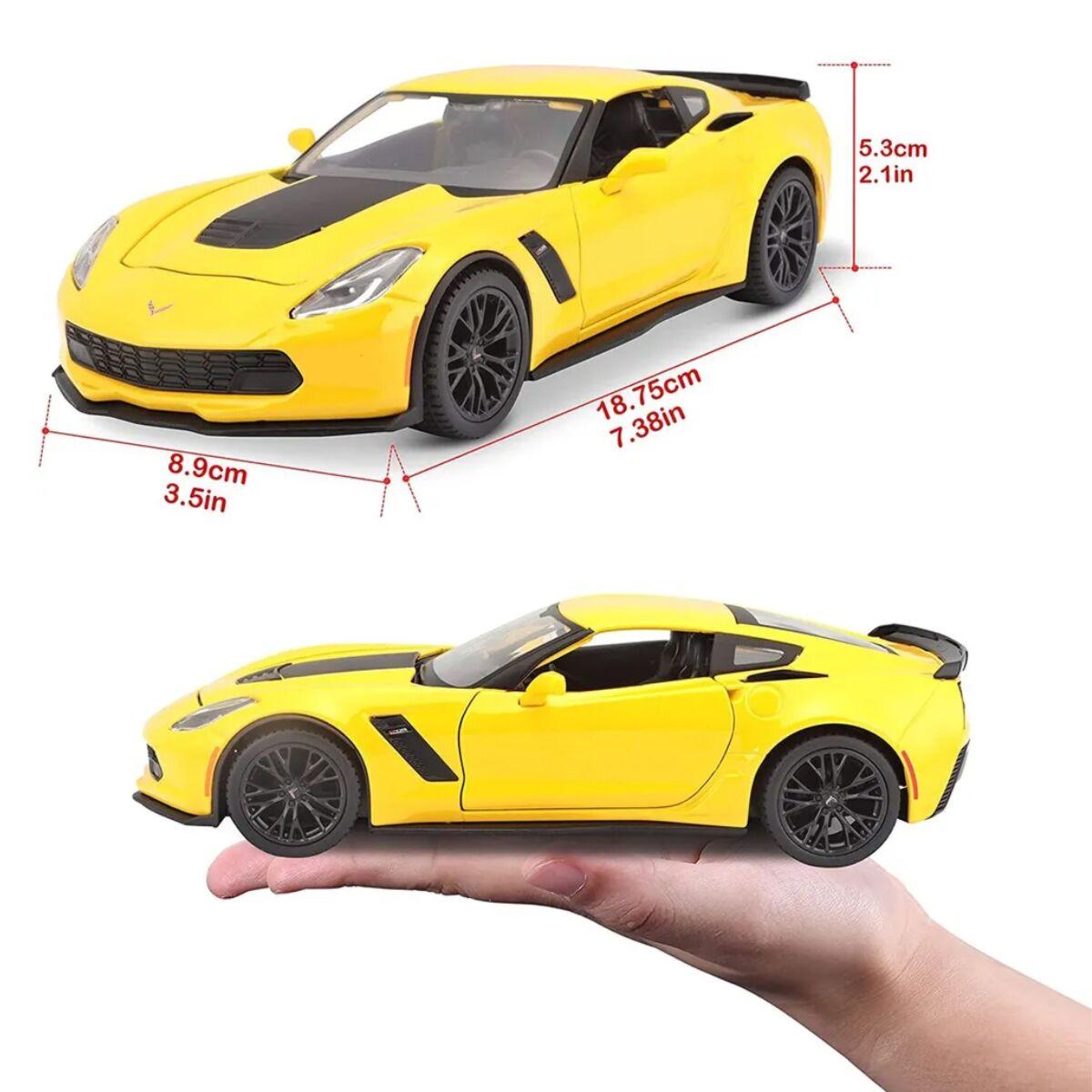 1:24 Corvette Z06 2015 (yellow) Maisto