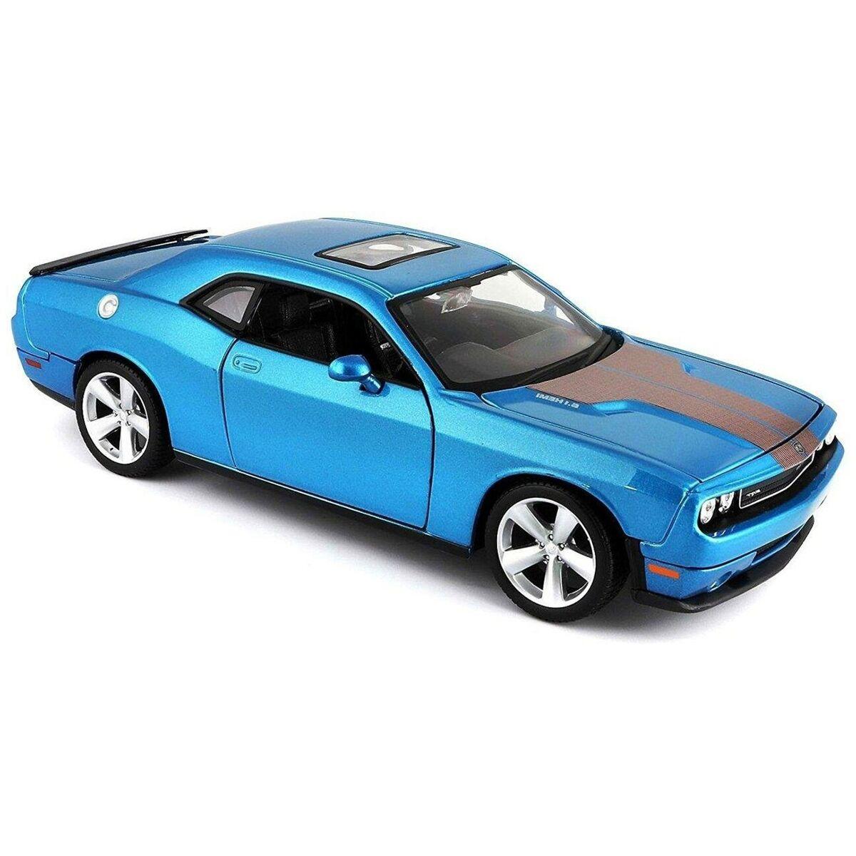 1:24 Dodge Challenger SRT8 2008 (met blue) Maisto