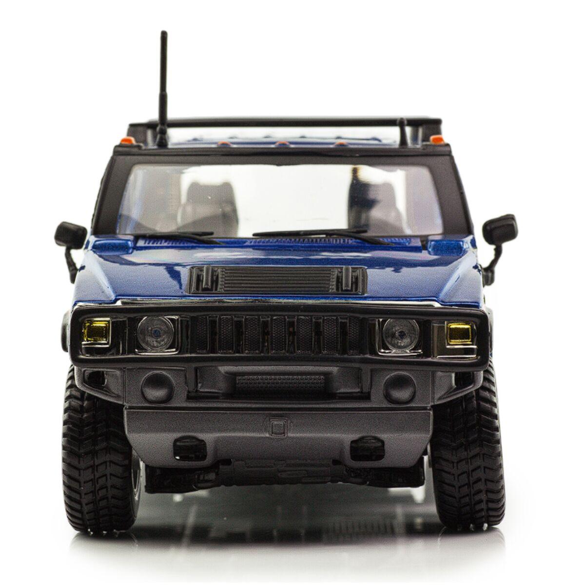 Машинка  Hummer H2 SUV 2003 (met. blue) Maisto 1:24
