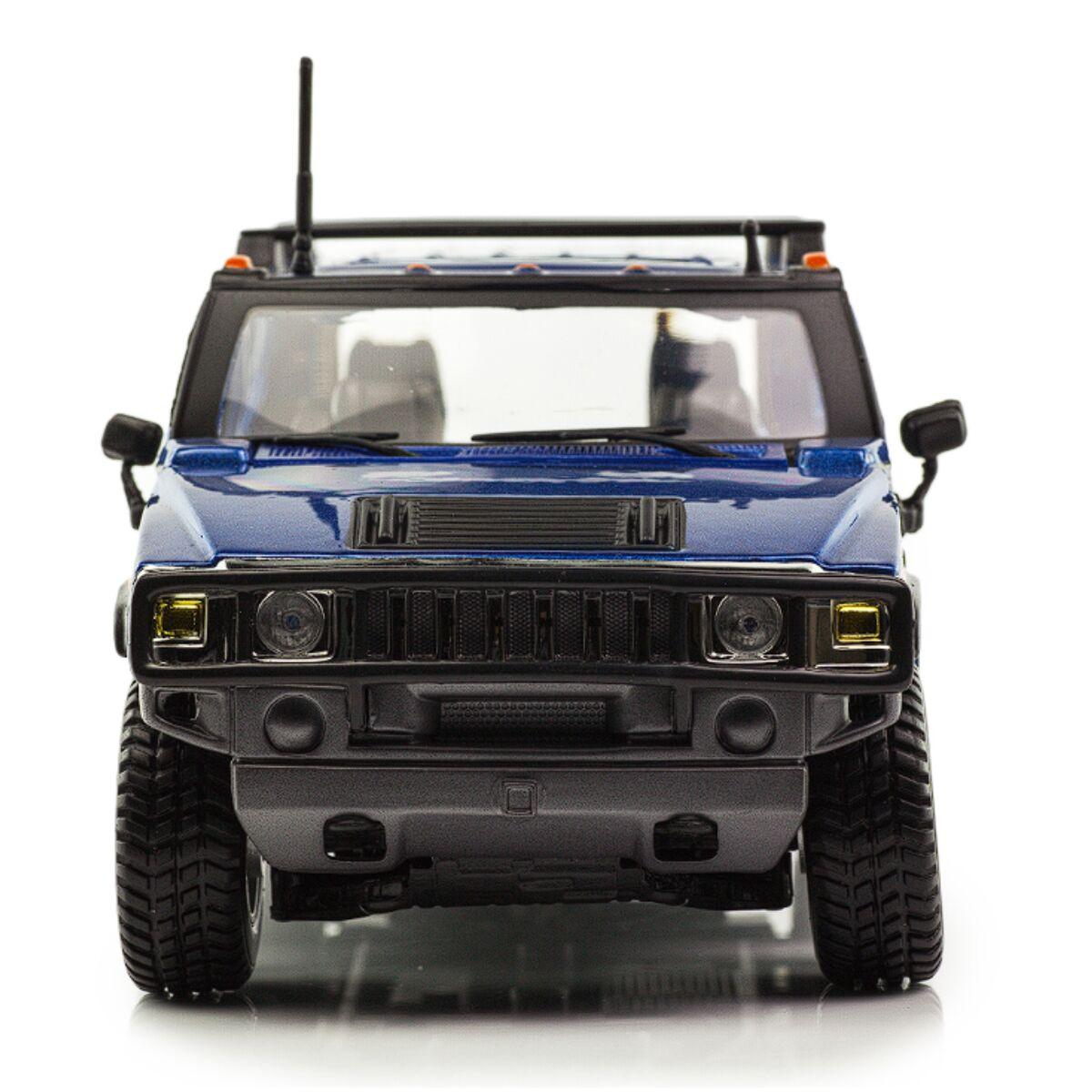 Машинка Hummer H2 SUV 2003 (met. blue) Maisto 1:24 - фото 3 - id-p104569136