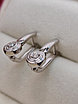 Золотые серьги с бриллиантами 0.127Ct VS2/H, VG-Cut, фото 7