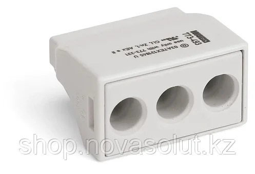 Разъем PUSH WIRE® для соединительных коробок для одножильных и многожильных проводников WAGO 773-493, фото 2
