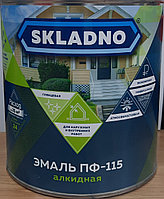 Эмаль ПФ-115 "Skladno" голубая 2.6кг