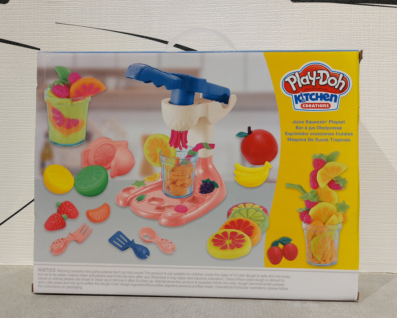 Пластилин Play-Doh. Kitchen Creations. Соковыжималка. Классный подарок. Рассрочка. Kaspi RED - фото 2 - id-p104569465