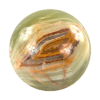 Шар из камня оникс 5,8 см 121675
