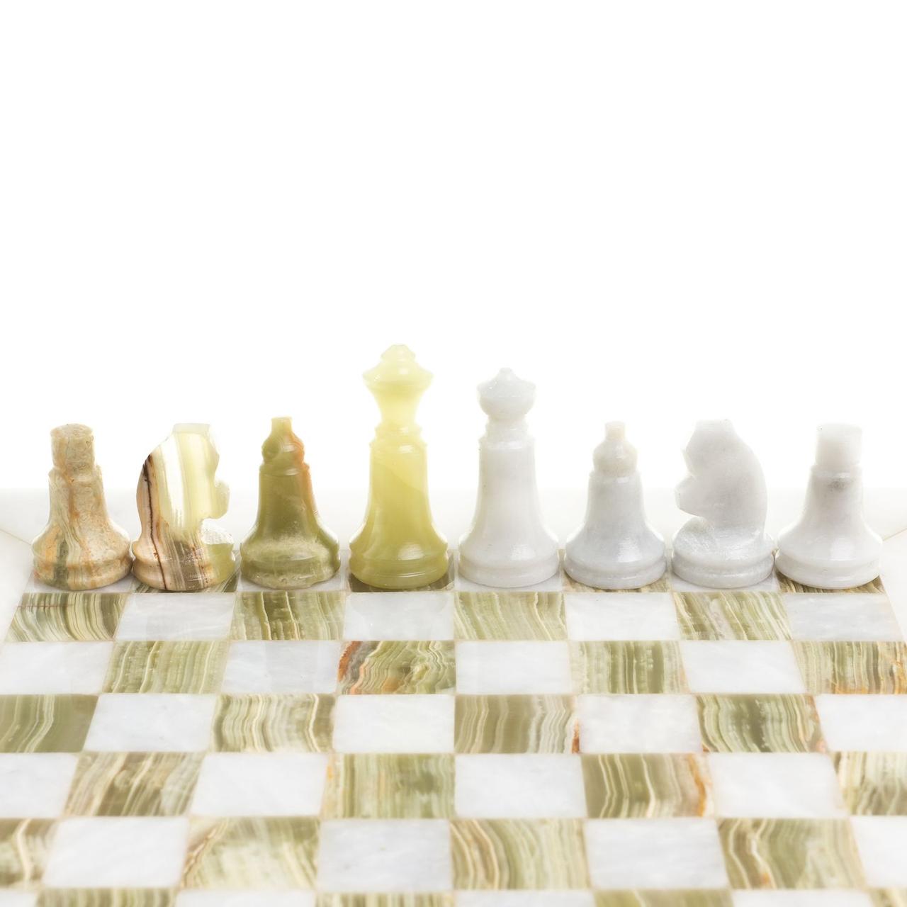 Шахматы "Сувенирные" доска 20х20 см оникс мрамор 123537 - фото 5 - id-p97583320