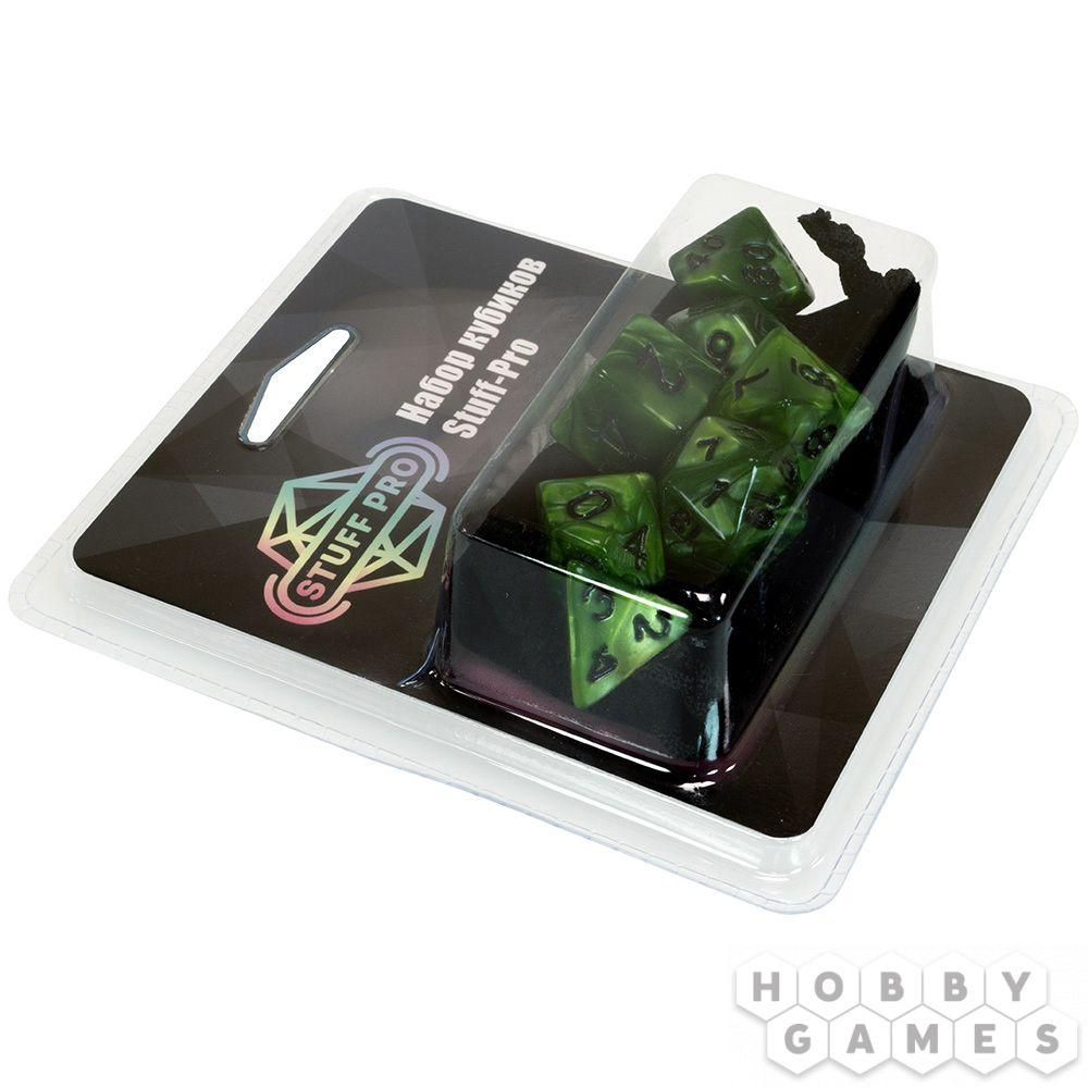 Набор кубиков Stuff-Pro нефритовый изумрудно-зеленый, фото 1