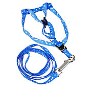 Шлейка с поводком регулируемая