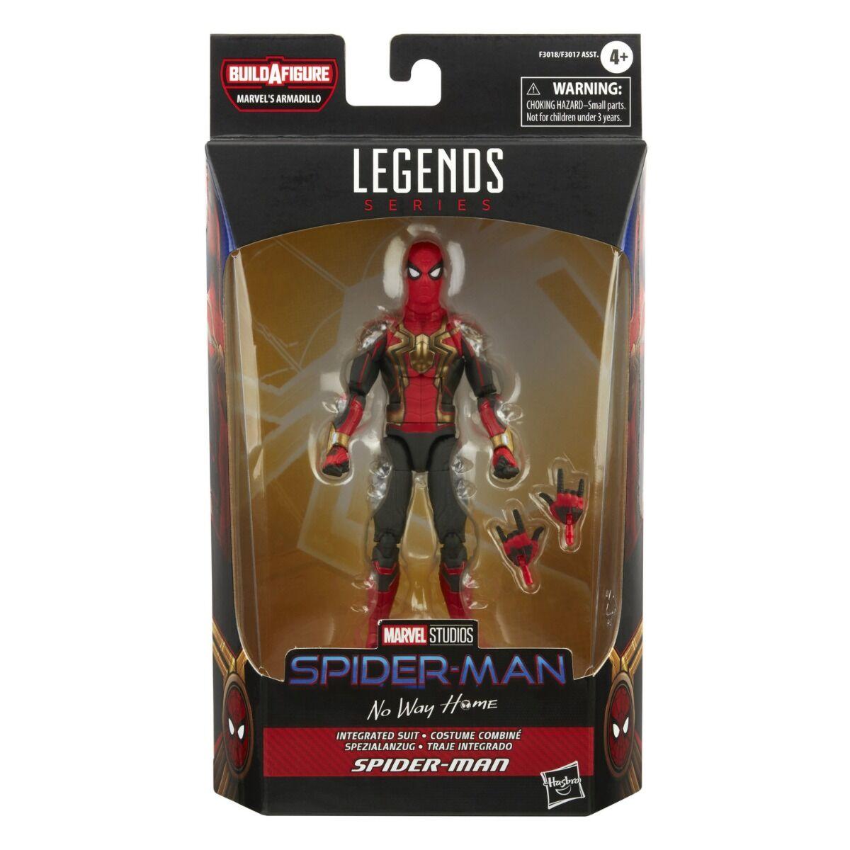 Legends Spider-Man No Way Home Фигурка Spider-Man Integrated Suit 15см Marvel