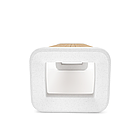 Скамейка из композитного мраморного камня JOTA, c настилом ДПК, модель ASY BIR, фото 4