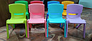 Стульчик детский пластиковый литой розовый, фото 5