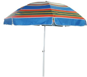 Зонт 2,4м разноцветный плотная ткань