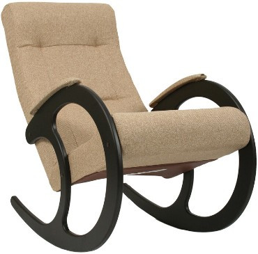 Кресло -качалка Ева №3 арт.К671-МТ03A венге коричневый