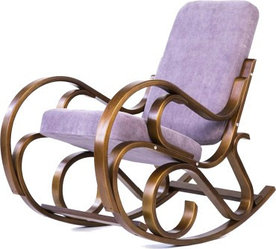 Кресло -качалка Луиза арт.GT3571 вишня лиловый