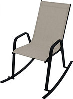 Кресло -качалка Сан-Ремо арт.С-123 черный серо-бежевый