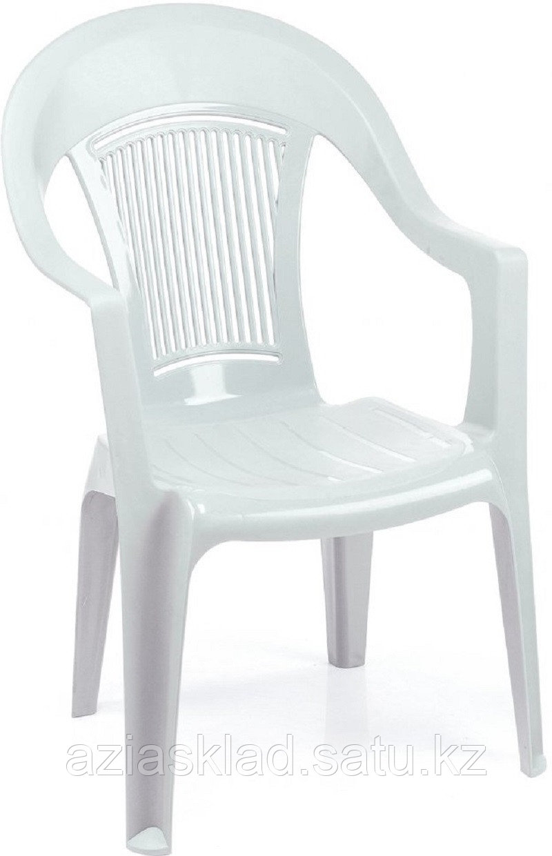 Кресло пластиковое Фламинго белое - фото 1 - id-p104591662