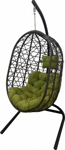 Кресло подвесное Кокон XL D52-MT005 темно-коричневый