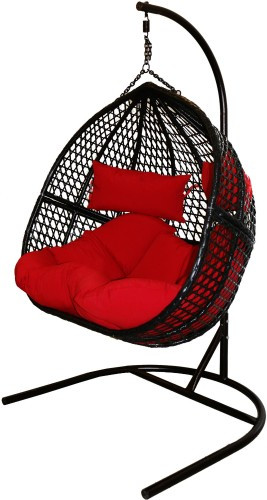 Кресло подвесное двойное Фиджи J400-MT коричневый - фото 1 - id-p104591691