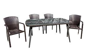 Набор мебели Амиго 2  арт.Т-521/Y-352 коричневый
